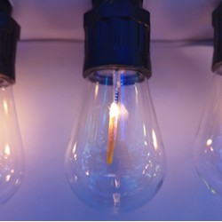 INSTALATIE CRACIUN EXTERIOR SIR, INTERCONECTABILA, 3V, 5m, 10 LED BULB, DEC10L5MLUM3V